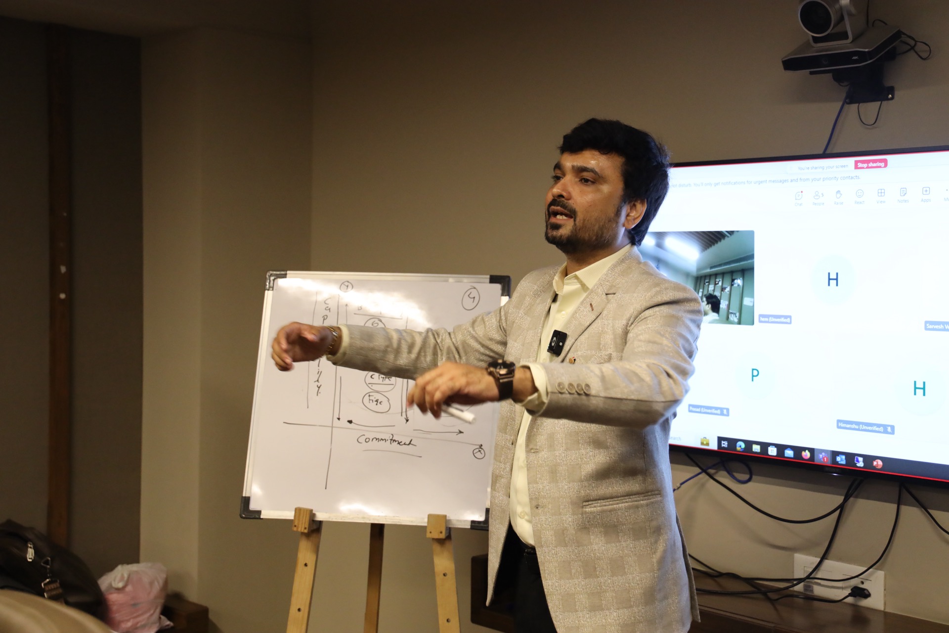Avinash Chate session: training at Mtech Innovation
