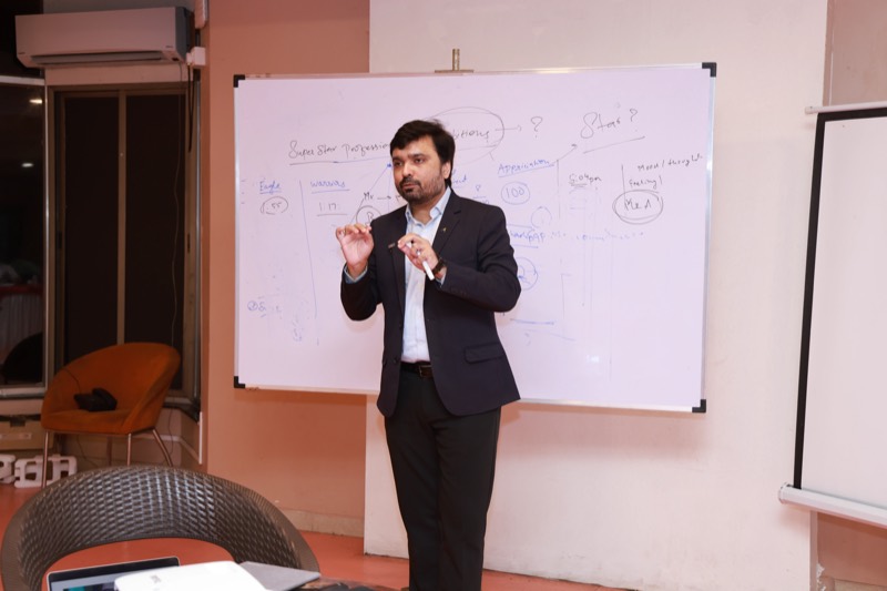 Employee motivation & team building session at Veritas Engineering & Erectors