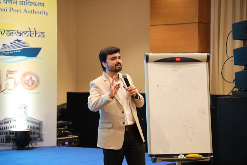 session for the young officer at Mumbai Port Authority